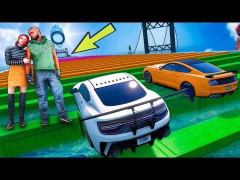 Видео: Джонни мен Жасминнің көліктері қанша тесіктен өте алады? (GTA5)