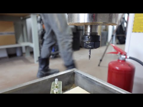 Видео: Первый запуск ЧПУ фрезерного станка по металлу