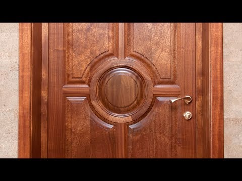 Видео: Изготовление межкомнатных дверей из массива красного дерева / Woodworking / Making doors of Sapele