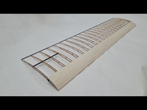 Видео: Планер F1A, продолжаем делать центроплан. Glider F1A, we continue to make a center section.