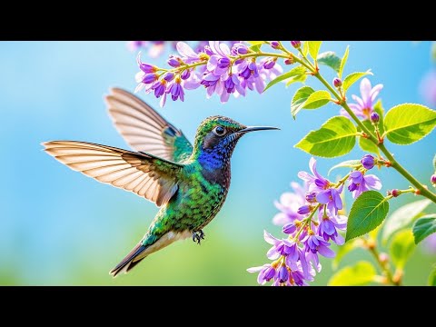 Видео: Красочные птицы в 4K - Планета Земля 4K | Красивые звуки птиц Природа Релаксация