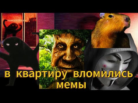 Видео: Мемы атакуют квартиру. Мемы не дают покоя. 5 ночей с мемами