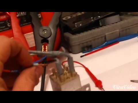 Видео: М.Б w124 реле перегрузки