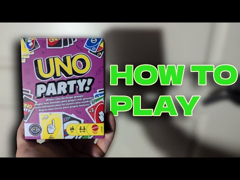 Видео: Как играть в Uno Party (краткое руководство)