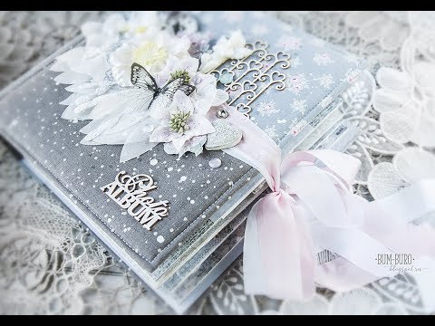 Видео: Обзор Свадебного альбома из коллекции Shabby Wedding