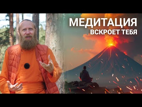 Видео: Медитация вскроет тебя. Что ты будешь делать: бояться, бороться или поддаваться течению?