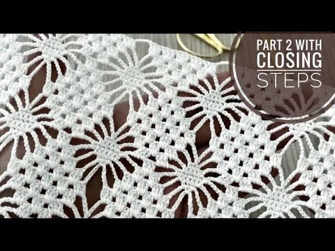 Видео: #английский #часть2 #вязание крючком #филейноевязаниекрючком #паутинка #легкиешаги #крошея #блоки...