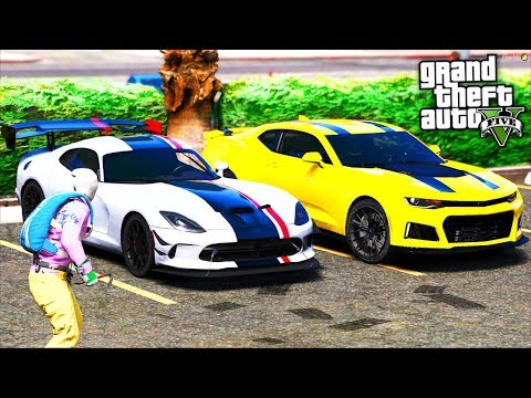 Видео: БИТВА ВОРОВ В GTA 5 - УГНАЛ ДВА КРУТЫХ СПОРТКАРА НА 100.000$$! ⚡ГАРВИН