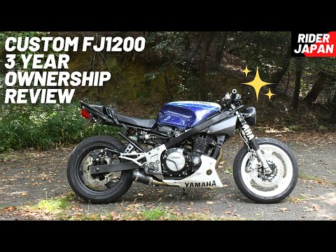 Видео: Обзор Yamaha FJ1200 Custom. Объяснение модификаций.