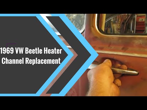 Видео: Замена канала отопителя VW Beetle 1969 года