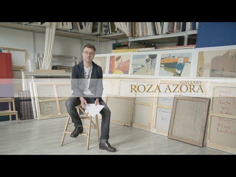 Видео: Алексей Ланцев |выставка "Звуки Цвета" | Roza Azora | Alexei Lantsev "Sounds of Colour"