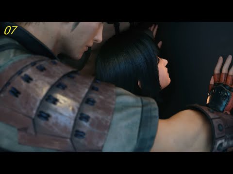 Видео: Прохождение Final Fantasy VII Remake. Intergrade. Серия 07. Совершенно не подозрительные ниндзя