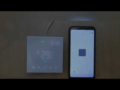 Видео: Обзор, Настройка и подключение wi-fi терморегулятора для теплого пола