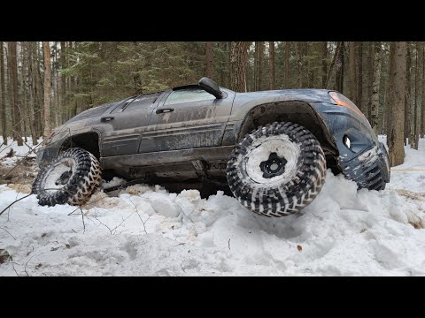 Видео: Туда полезли только Jeepы: маршрут на предельных оборотах!