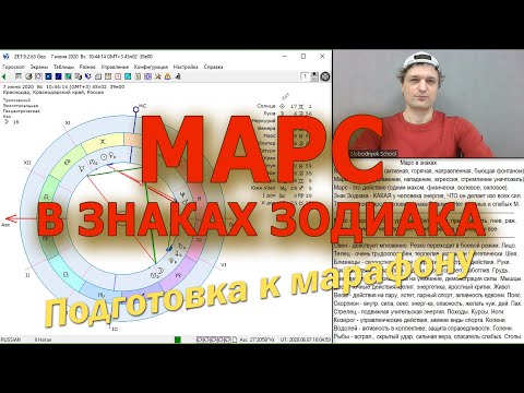 Видео: Марс в знаках Зодиака