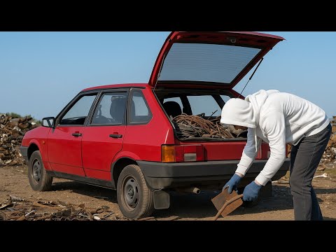 Видео: Сдаю металл на ВАЗ-2109 и еду на свалку собирать лом — заработок и польза природе