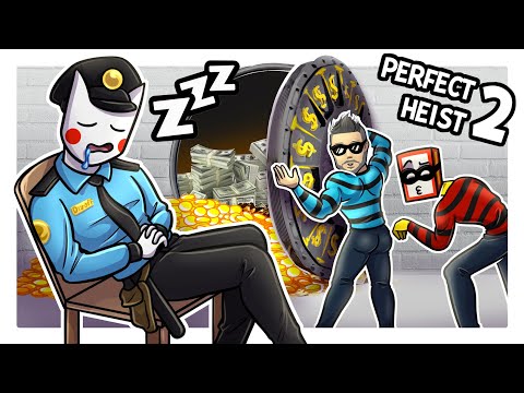 Видео: МОИ ДРУЗЬЯ ОБОКРАЛИ МЕНЯ! КОП ПРОТИВ ГРАБИТЕЛЕЙ - Perfect Heist 2 (ПРЯТКИ)