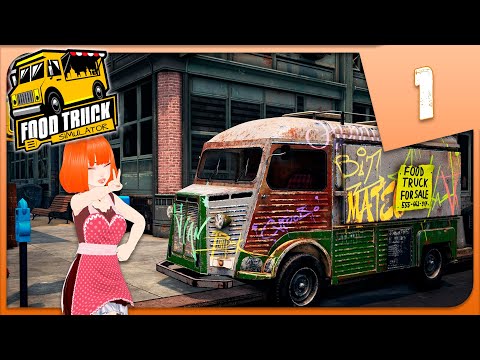Видео: ЛУЧШИЕ БУРГЕРЫ У НАС! ► СИМУЛЯТОР ФУДТРАКА ► Food Truck Simulator #1 Прохождение