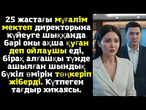 Видео: 25 жастағы мұғалім мектеп директорына күйеуге шыққанда бәрі оны ақша қуған деп ойлаушы еді, бірақ