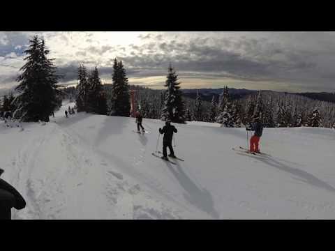 Видео: Пампорово - Туристическа писта (22.12.2018)