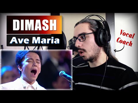 Видео: ДИМАШ "Аве Мария" // РЕАКЦИЯ И АНАЛИЗ тренера по вокалу (ИТА)