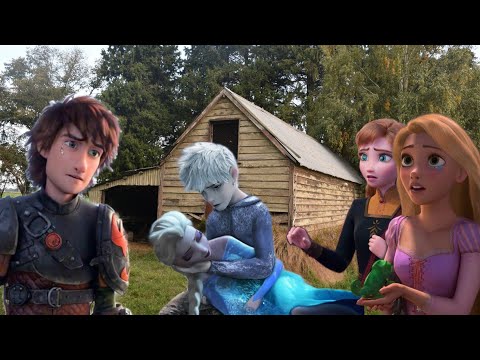 Видео: СМЕРТЬ ЭЛЬЗЫ.ЭЛЬЗА УМЕРЛА. TMNT AND DISNEY.TMNT 2012. Эльза и Лео.Эльза и Джек.PART 1.