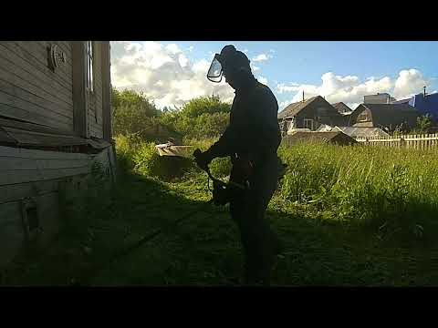 Видео: ZimAni FS450K тест - покос высокой травы