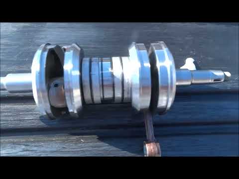 Видео: Коленвал буран .Засорился центральный подшипник