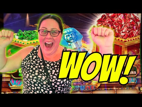 Видео: Кто-то оставил ВСЕ эти бонусы, ожидающие меня в Cleopatra Triple Fortune!