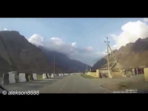 Видео: Дорога А154 (Р291) 07rus : Верхняя Балкария - Бабугент - Урвань