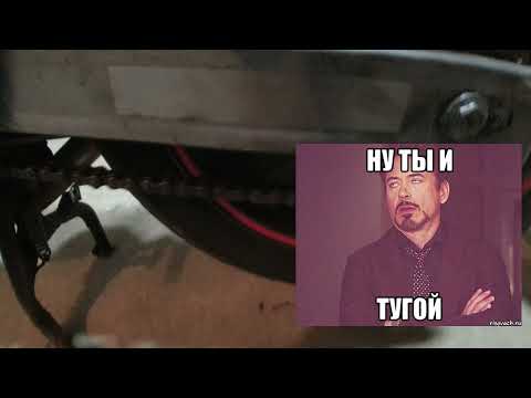Видео: НекроНЕЙКЕД - Honda CB-1 (CB400F) / Цепь, звёзды, задний тормозной диск - Замена / Часть 6