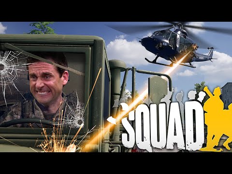 Видео: Вертолеты - ИМБА в SQUAD'е