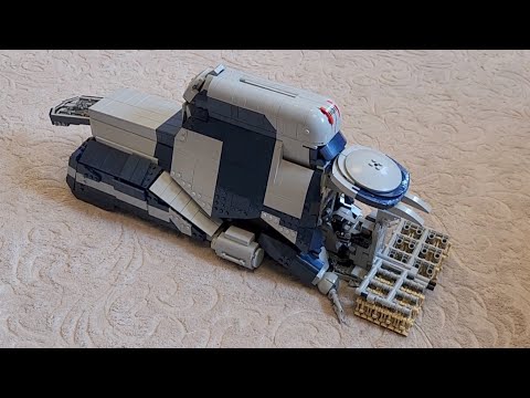 Видео: Lego Star Wars Самодельный Сепаратистский MTT с Крутой Функцией (обзор MOC)
