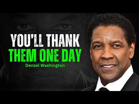 Видео: Если вас когда-либо отвергали — послушайте это — МОТИВАЦИЯ ДЕНЗЕЛА ​​ВАШИНГТОНА