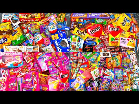 Видео: Мега Выпуск! Конфеты и Сладости 🤯! Shopping a lot of candy, Kinder, M&M’s,Oreo. Compilation Video