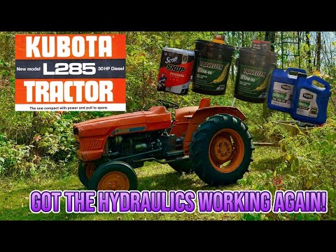 Видео: 🚜 Восстанавливаем наш бесплатный мини-трактор Kubota L285! 🛠️ Полное техническое обслуживание и р...