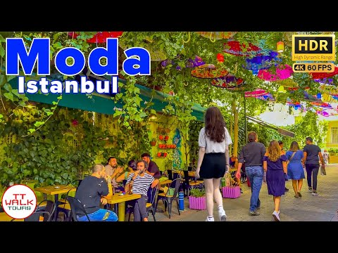 Видео: Пешеходная экскурсия по Стамбулу | От пирса Мода до пирса Кадыкёй | 4К HDR
