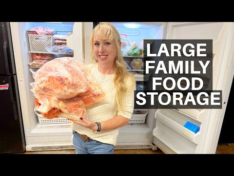 Видео: ЧИСТКА ГИГАНТСКОЙ МОРОЗИЛЬНОЙ КАМЕРЫ, чтобы ЗАПОЛНИТЬ мои морозилки ОГРОМНЫМИ блюдами в моем БОЛЬ...