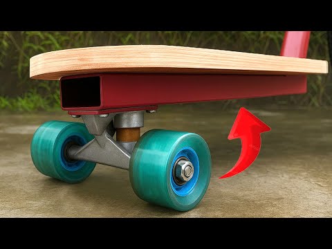 Видео: Отличная идея! Превратите сломанный велосипед в уникальное средство передвижения.