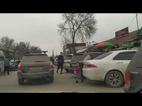 Видео: Кара-Балта едем на базар.