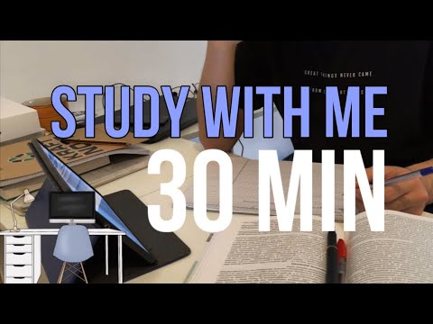 Видео: Сабаққа бірге дайындалайық || STUDY with me || ASMR + noise || no music