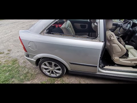 Видео: Opel astra g cc  (3-х дверный хэчбэк). Как снять боковое заднее стекло. Установка ручки. Часть 2
