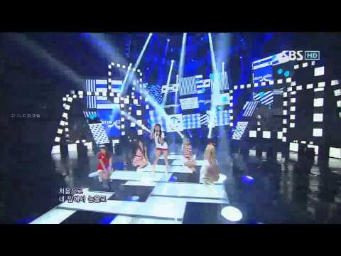 Видео: HELLO VENUS [Like the waves] @SBS Inkigayo Популярная песня 20120708