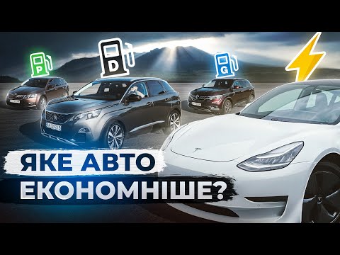 Видео: Газ, бензин, дизель чи електромобіль? Чи є економія після підвищення тарифів?