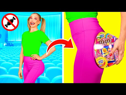 Видео: Как Пронести Сладости в Кинотеатр | Война Пранков от BaRaDa Best