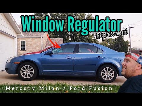 Видео: Как заменить стеклоподъемник и мотор в Mercury Milan / Ford Fusion