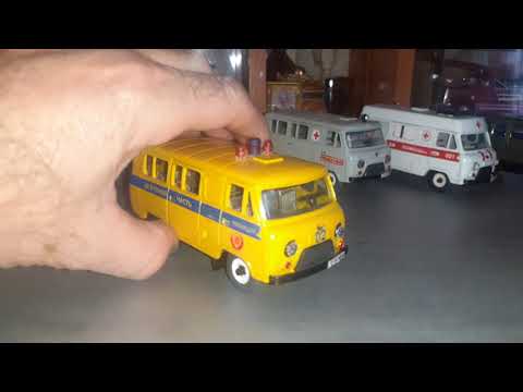 Видео: г.Плавск.Обзор моделей 1/43.Уаз 2206/3909/3962/3972.