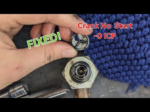 Видео: РЕШЕНО! 6,0 л. Двигатель не заводится, 0 ICP, нет давления масла.