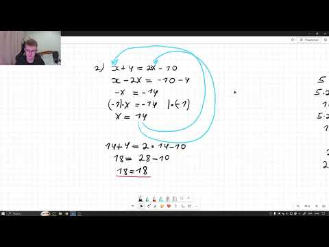 Видео: Линейные уравнения с нуля. Подготовка к ОГЭ. Урок 1