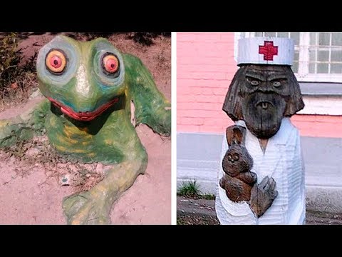 Видео: Кошмары  детских площадок